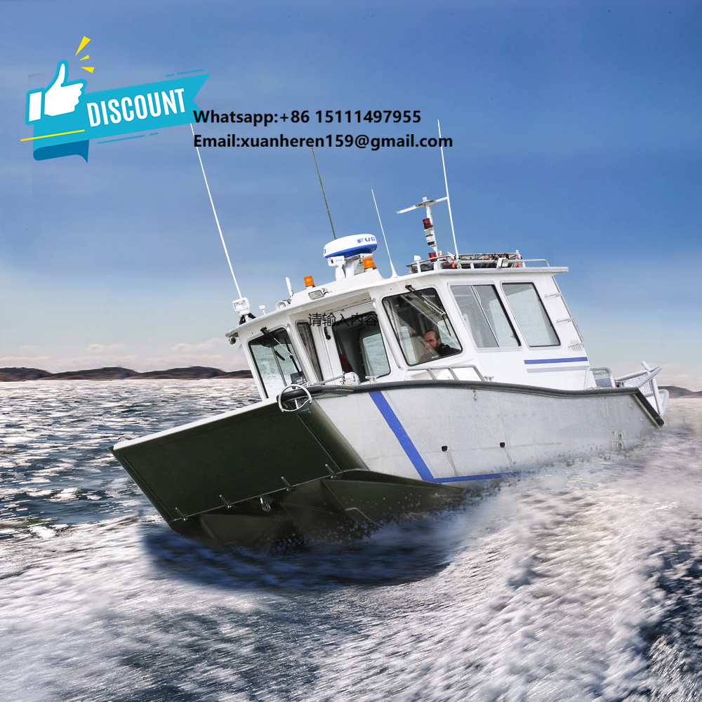 Fishing Boat Aluminum - Kinocean Fishing Catamaran Boat Landing Craft