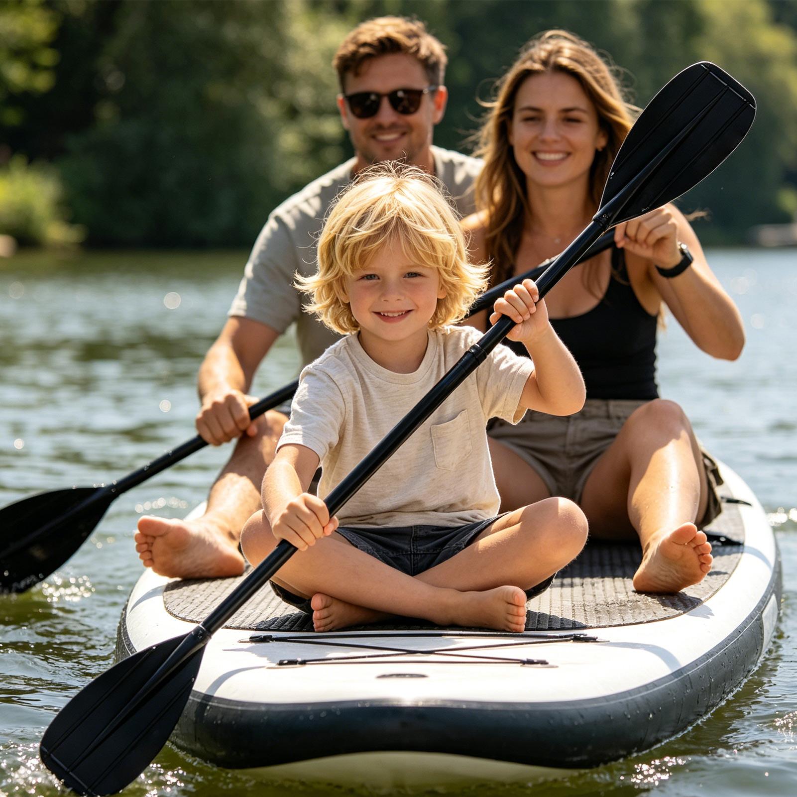 Fishing Boat Oar - Carbon Fiber Paddle 2 Section Lightweight