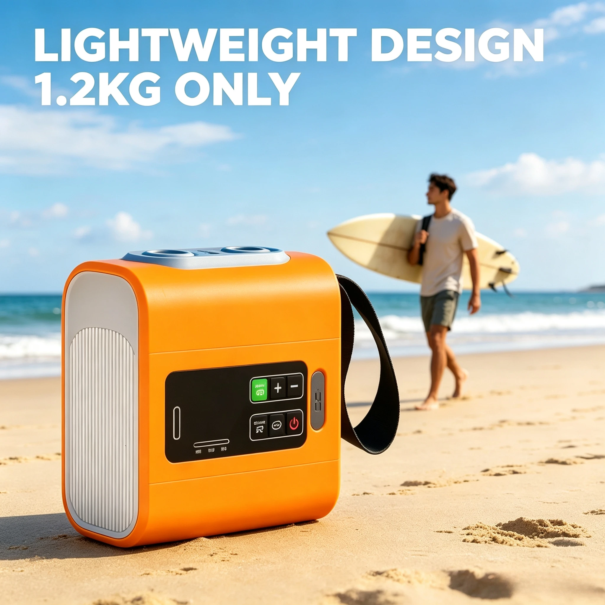 Fishing Boat Oar - Portable Outdoor Camping Air Pump SUP