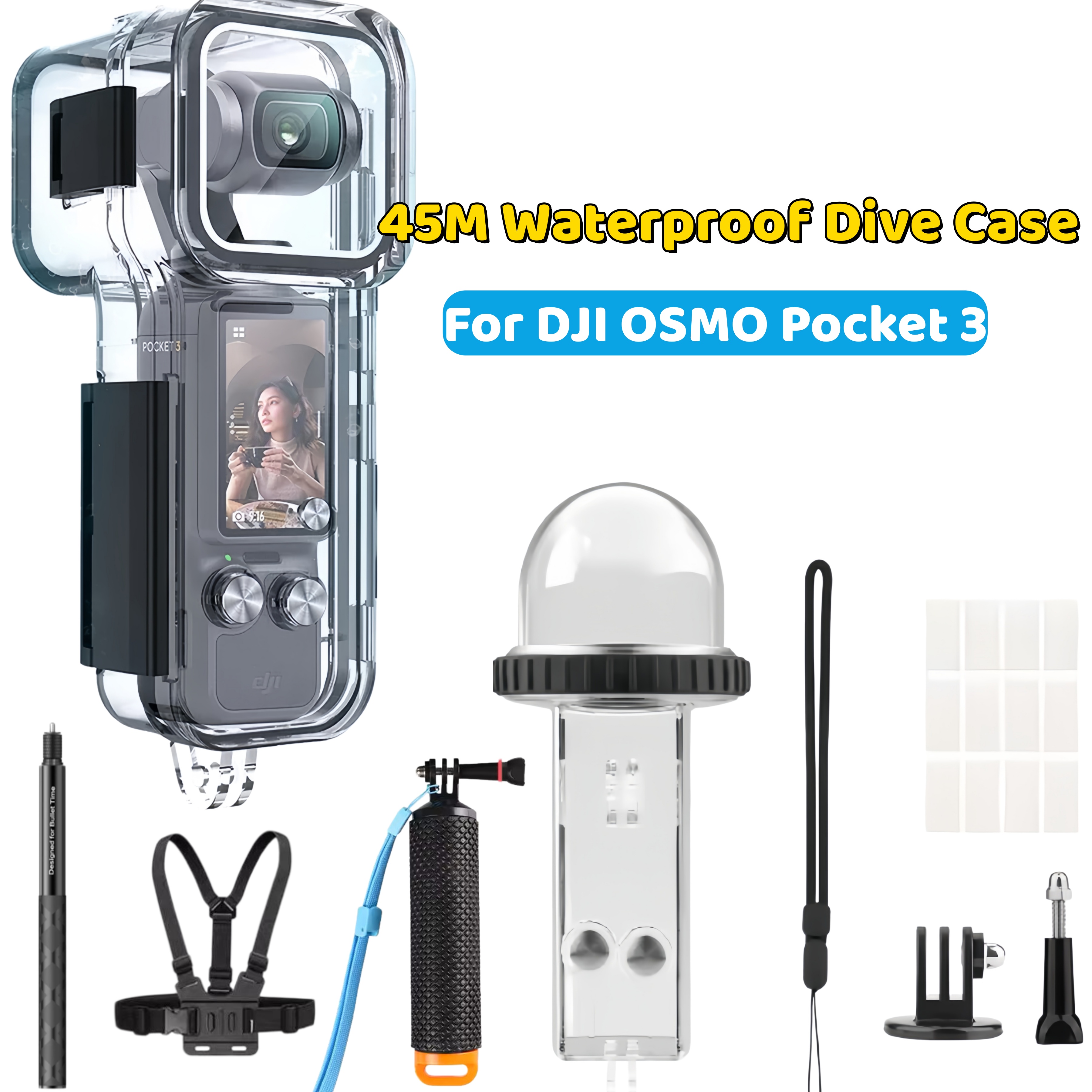 Fishing Boat Cover - For DJI OSMO Pocket 3 Waterproof