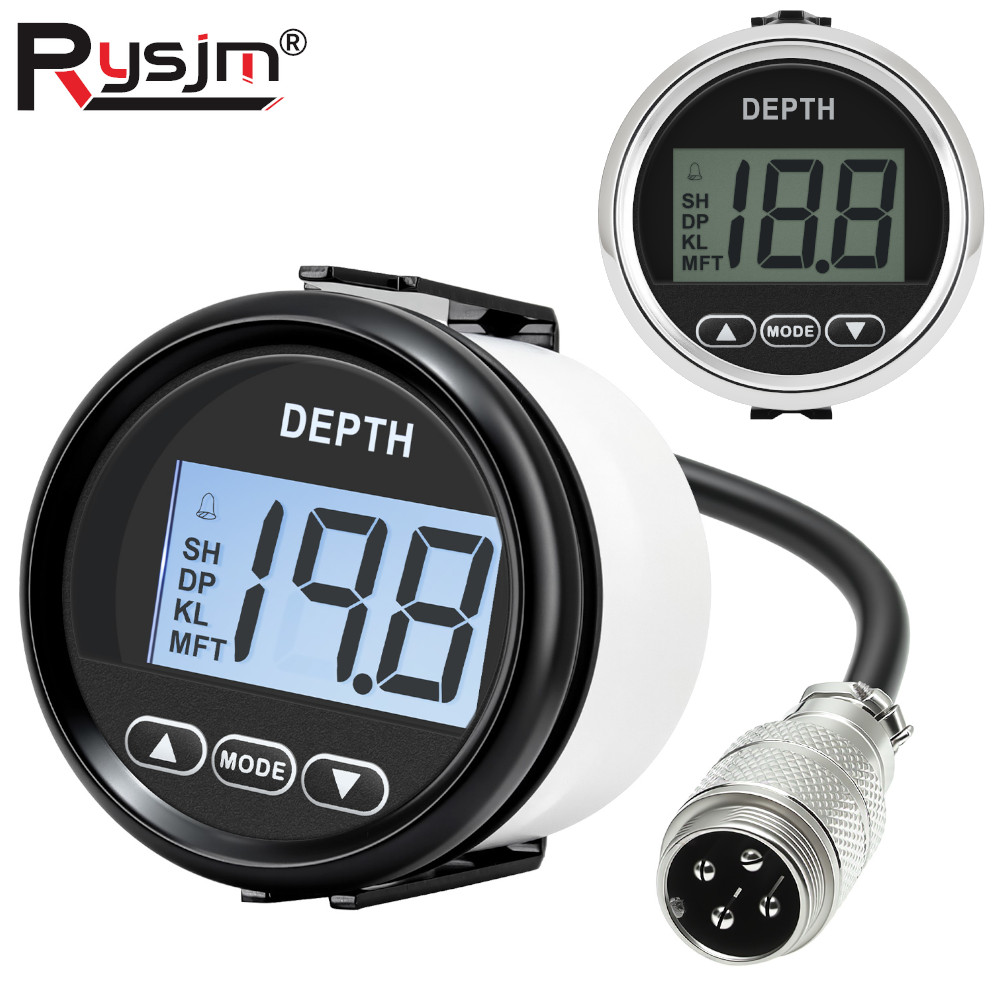 Fishing Boat Gps - New Depth Detector 52mm/2in Marine Depth