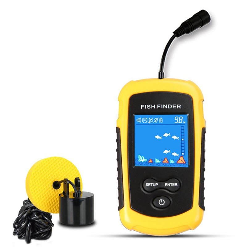 Fishing Boat Depth Finder - ABHT-Kayak Portable Fish Depth Finder Water