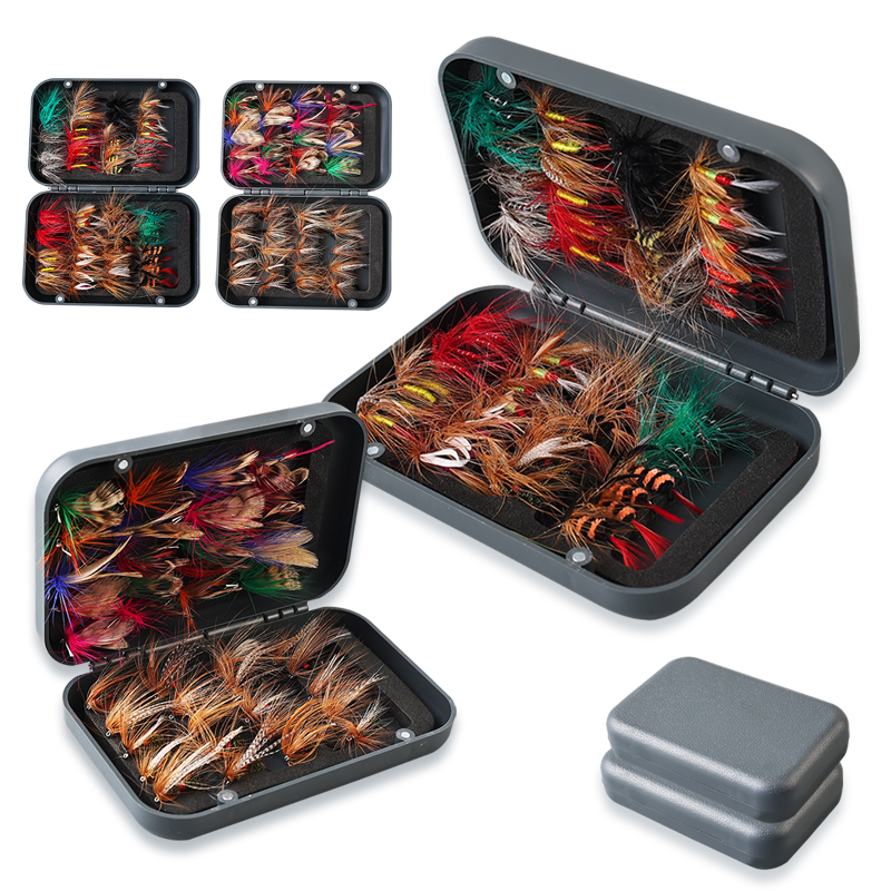 Fishing Boat Oar - 65 piece set of artificial fly
