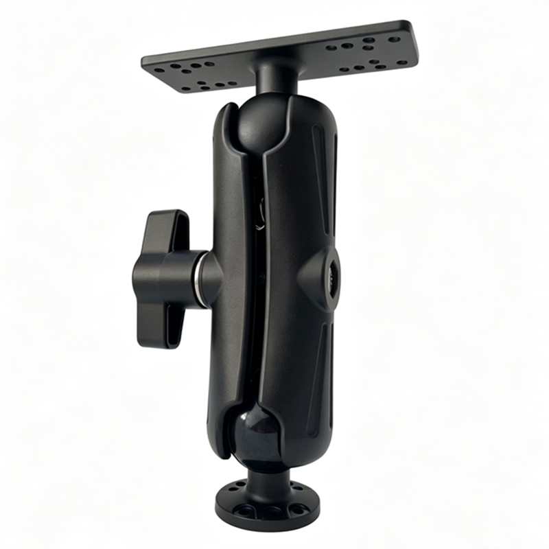 Fishing Boat Depth Finder - Aluminum Fish Finder Mount with 2.25