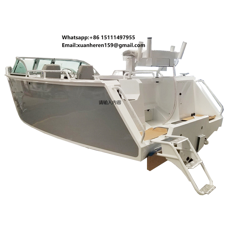 Fishing Boat Aluminum - 5.5m Aluminum Fishing Boat All-welded Aluminum