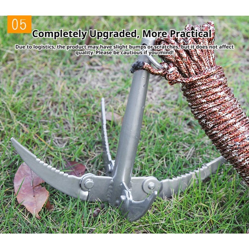 Outdoors Grappling Hook Surviv - Fishing Boat Anchor review and price