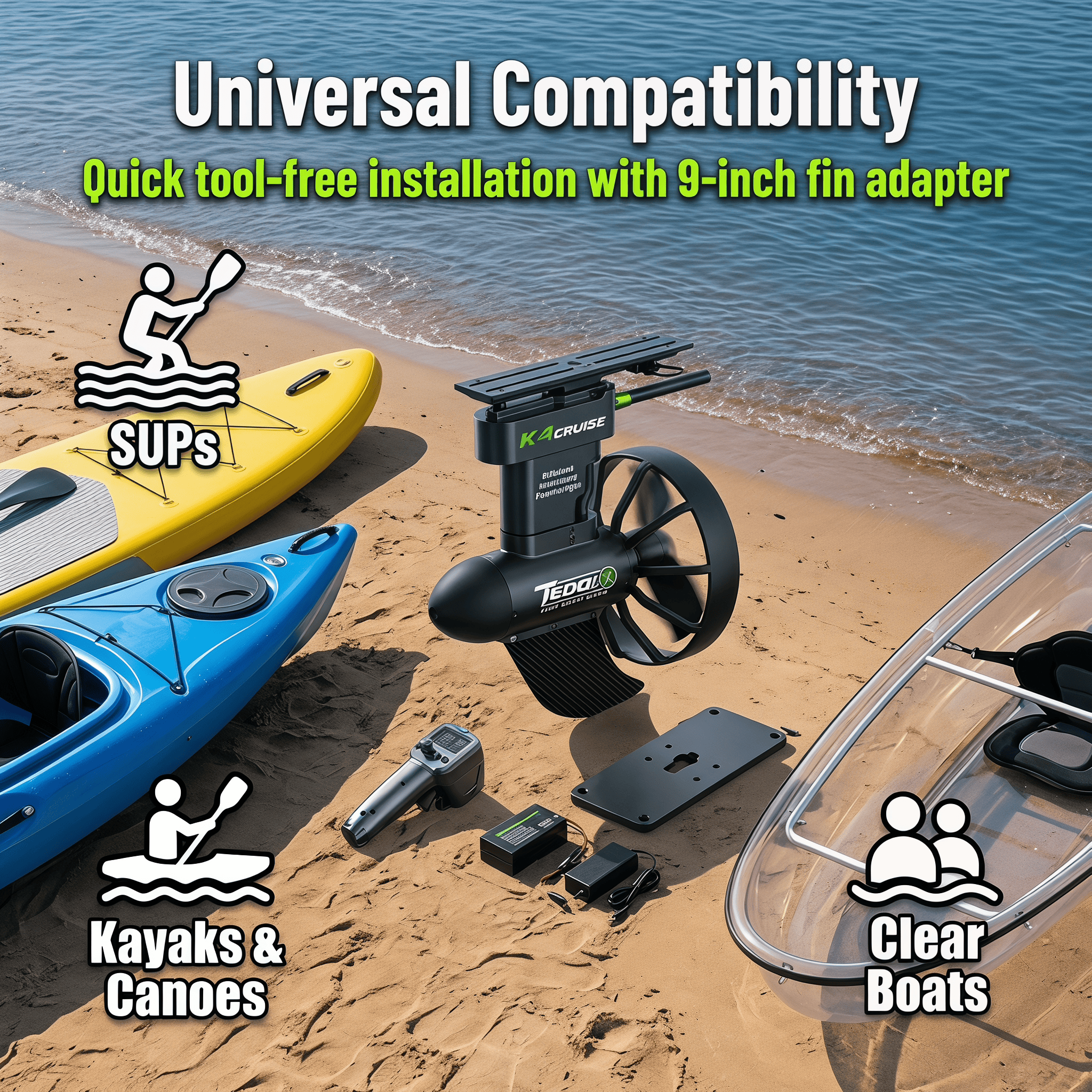 TRIMIX Smart Drive K4C SUP Kay - Fishing Boat Trolling Motor review and price