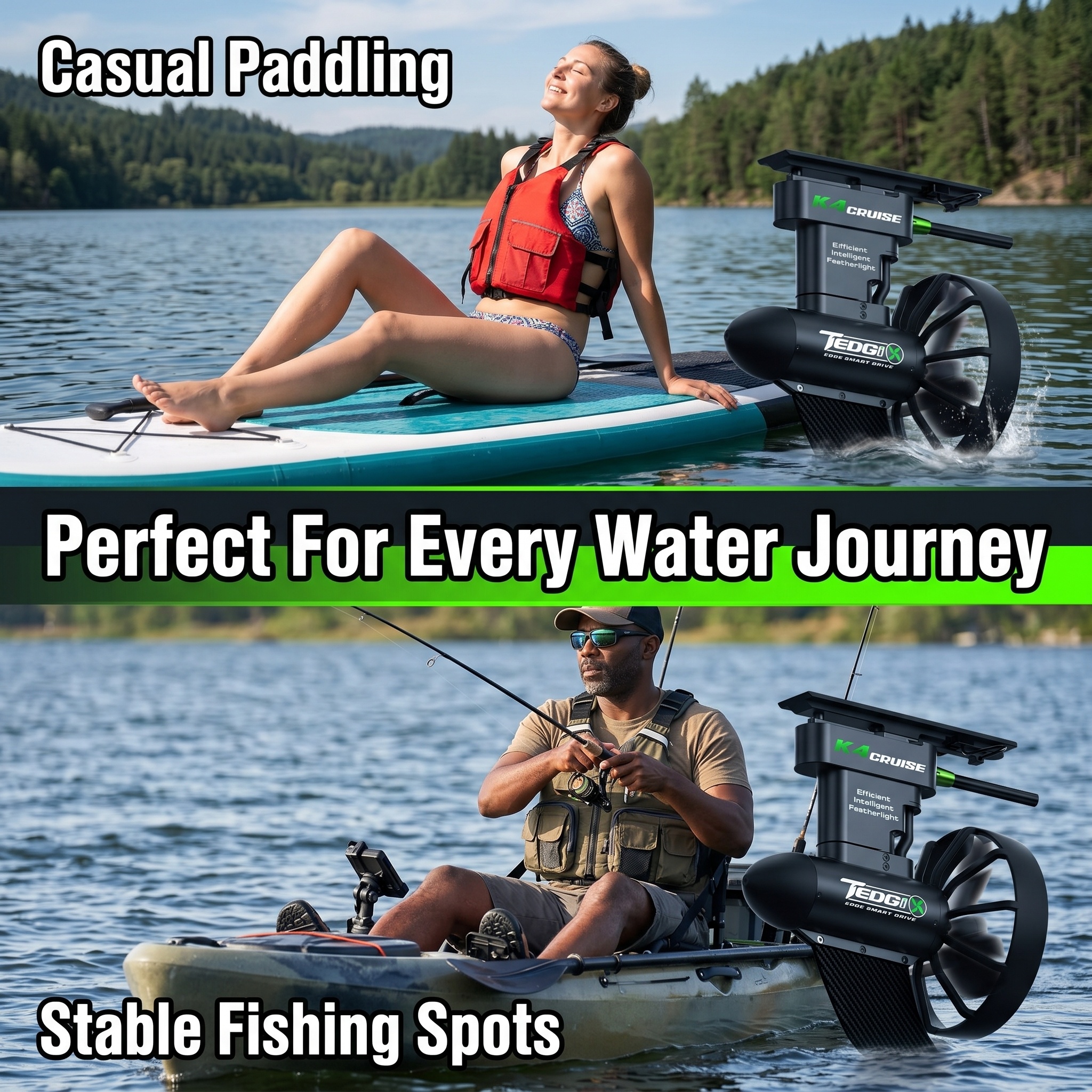 TRIMIX Smart Drive K4C SUP Kay - Fishing Boat Trolling Motor review and price