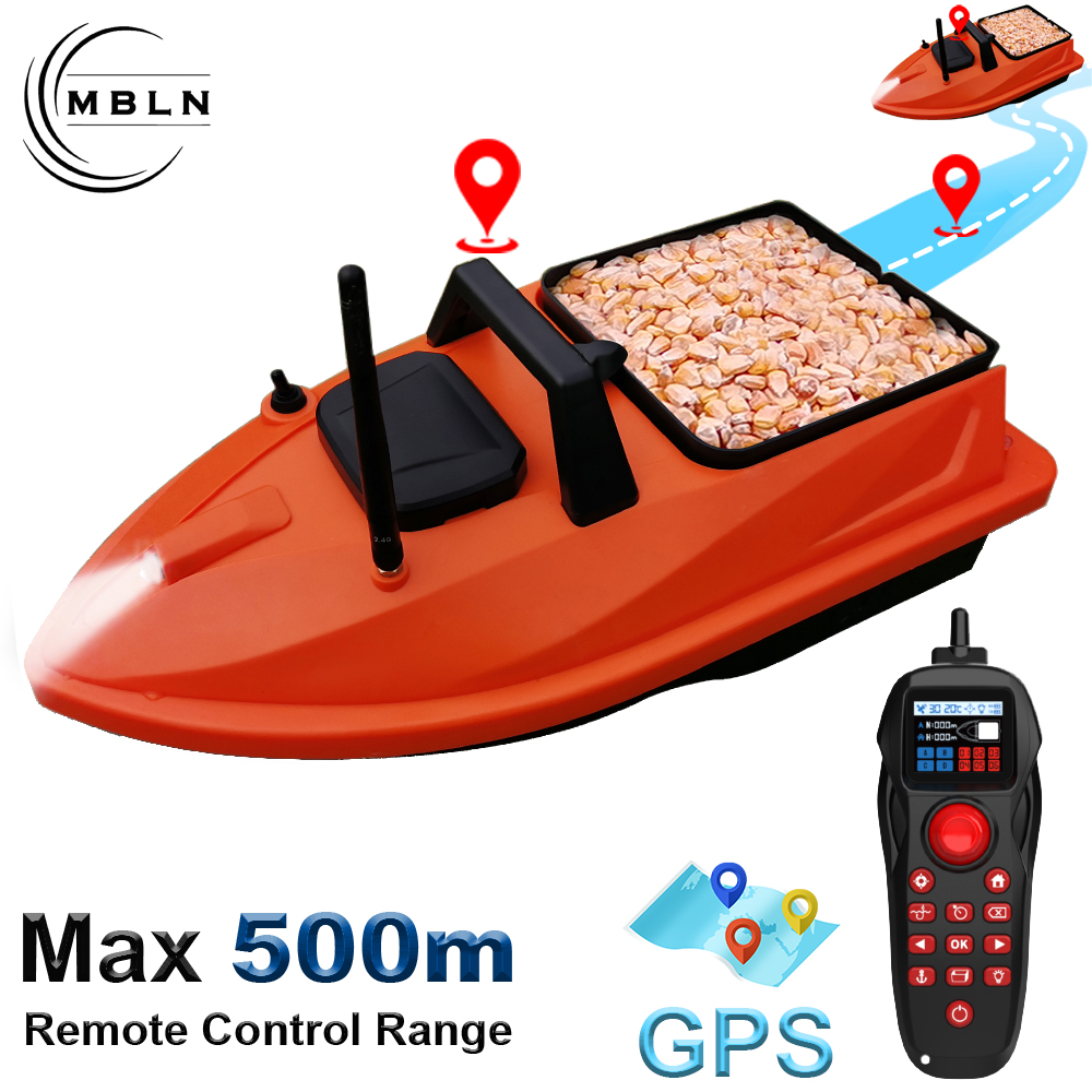 MBLN Mini GPS Bait Boat – 24 W - Fishing Boat Gps review and price