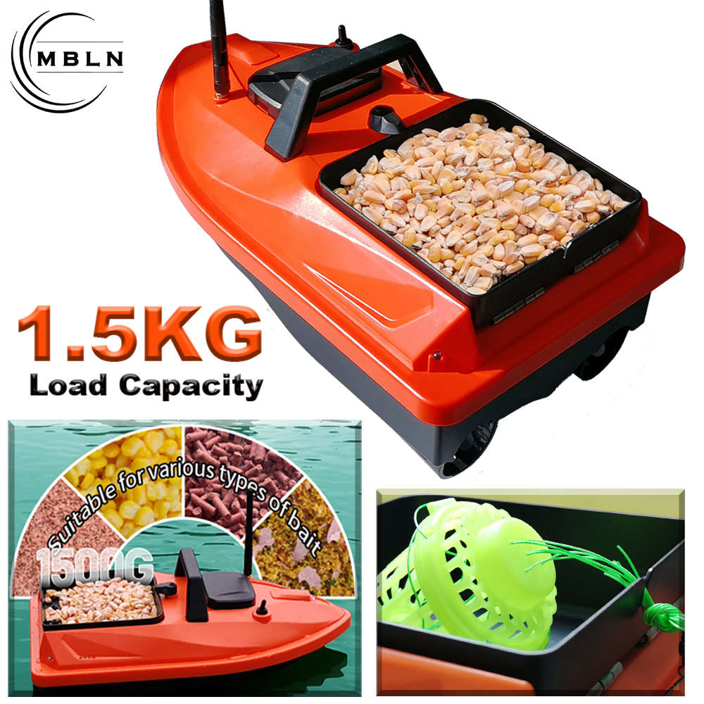 MBLN Mini GPS Bait Boat – 24 W - Fishing Boat Gps review and price