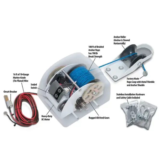 Factory Direct Sailboat Yacht  - Fishing Boat Anchor Winch review and price