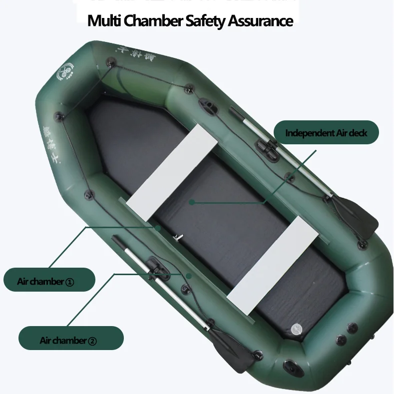 1.75~3.6m Green Fishing Kayak  - Fishing Boat Trailer review and price
