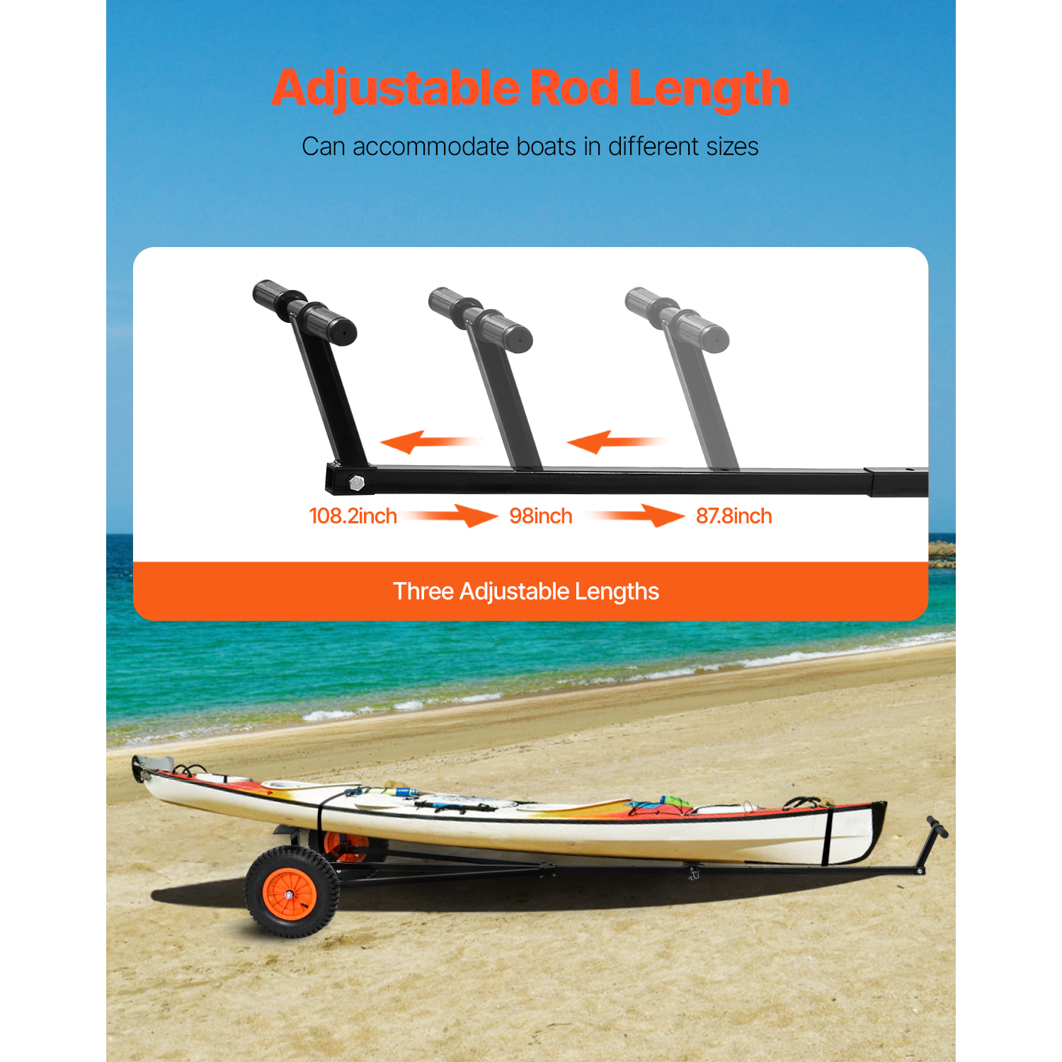 SucceBuy 420lbs Boat Trailer D - Fishing Boat Trailer review and price