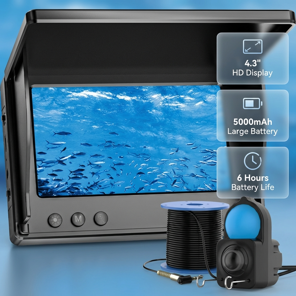 Fish Finder Underwater Camera  - Fishing Boat Depth Finder review and price