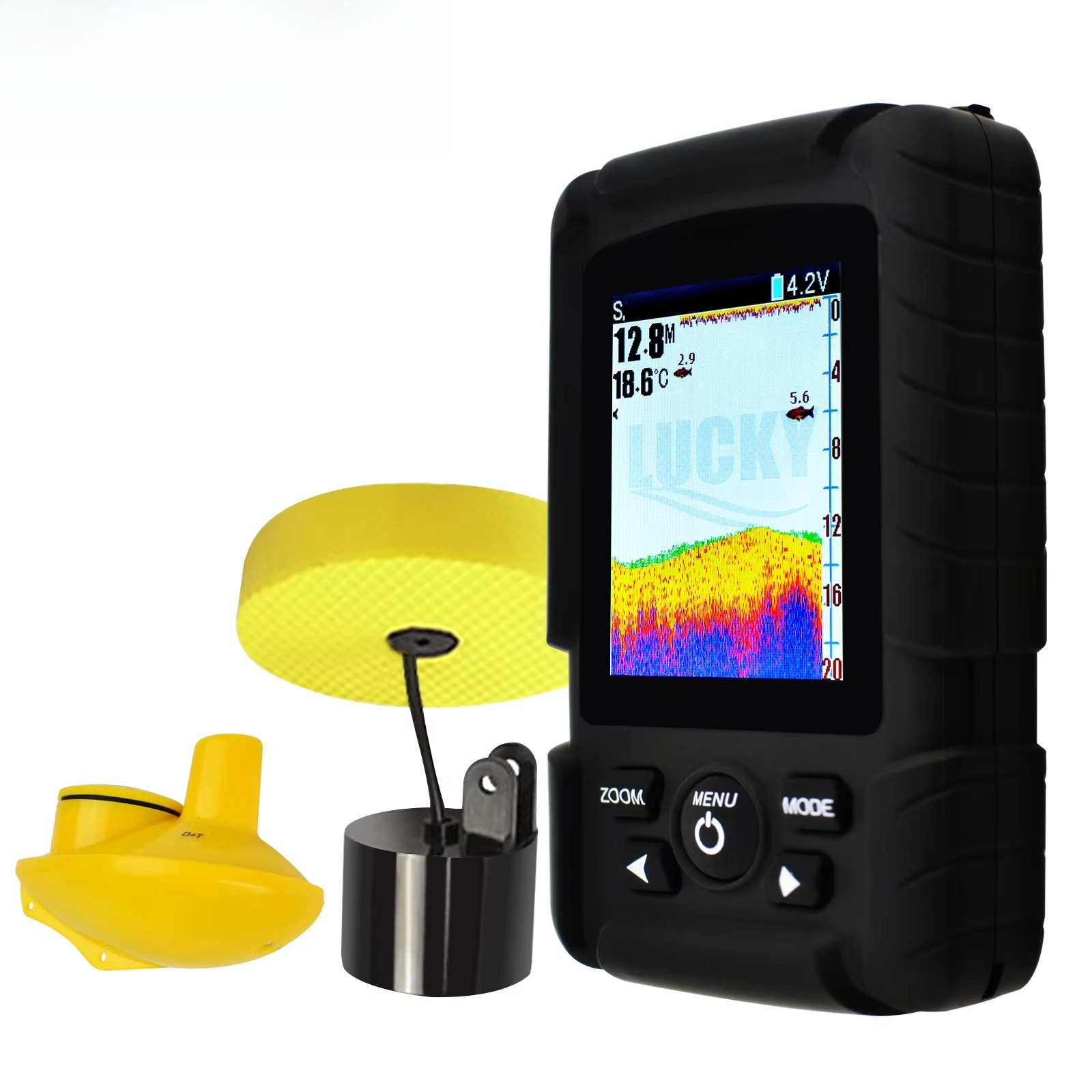 2-in-1 Wireless & Wired Fish F - Fishing Boat Depth Finder review and price