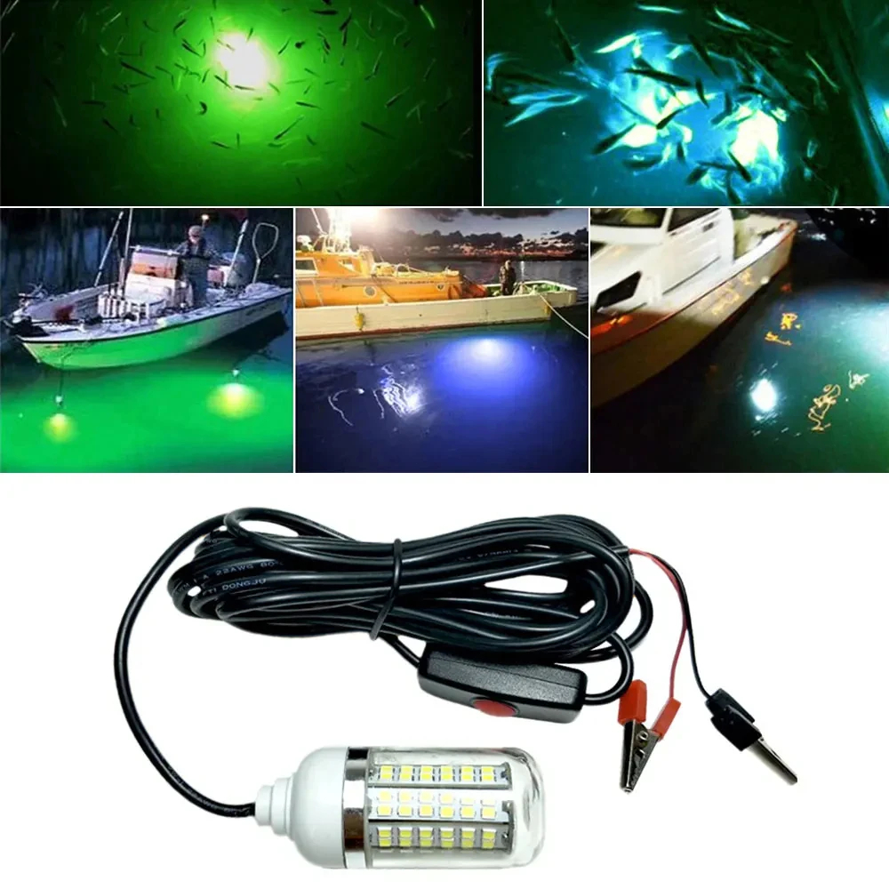 12V Underwater Lamp 15W 108 LE - Fishing Boat Navigation Light review and price