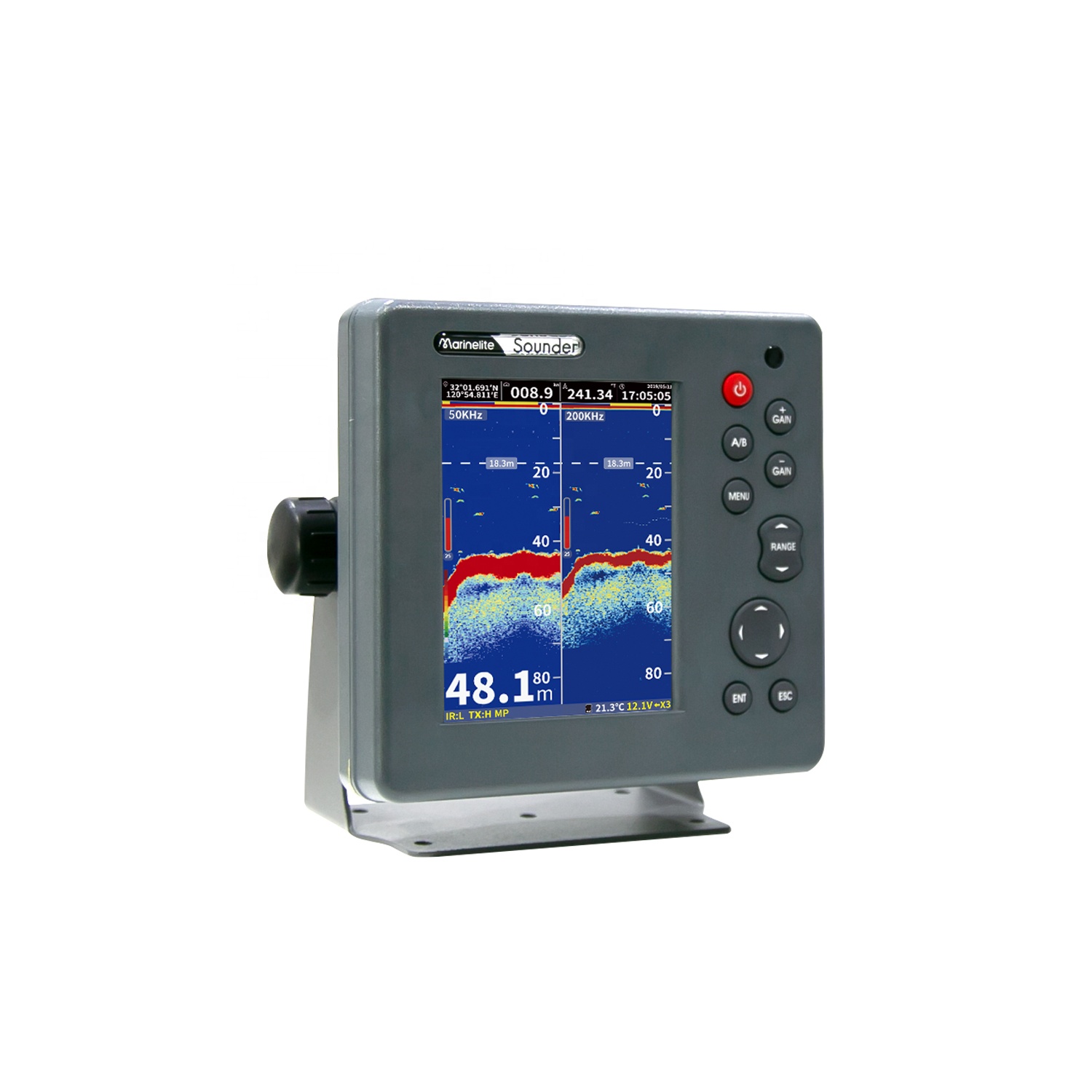 Commercial 6-inch Fish Finder  - Fishing Boat Depth Finder review and price