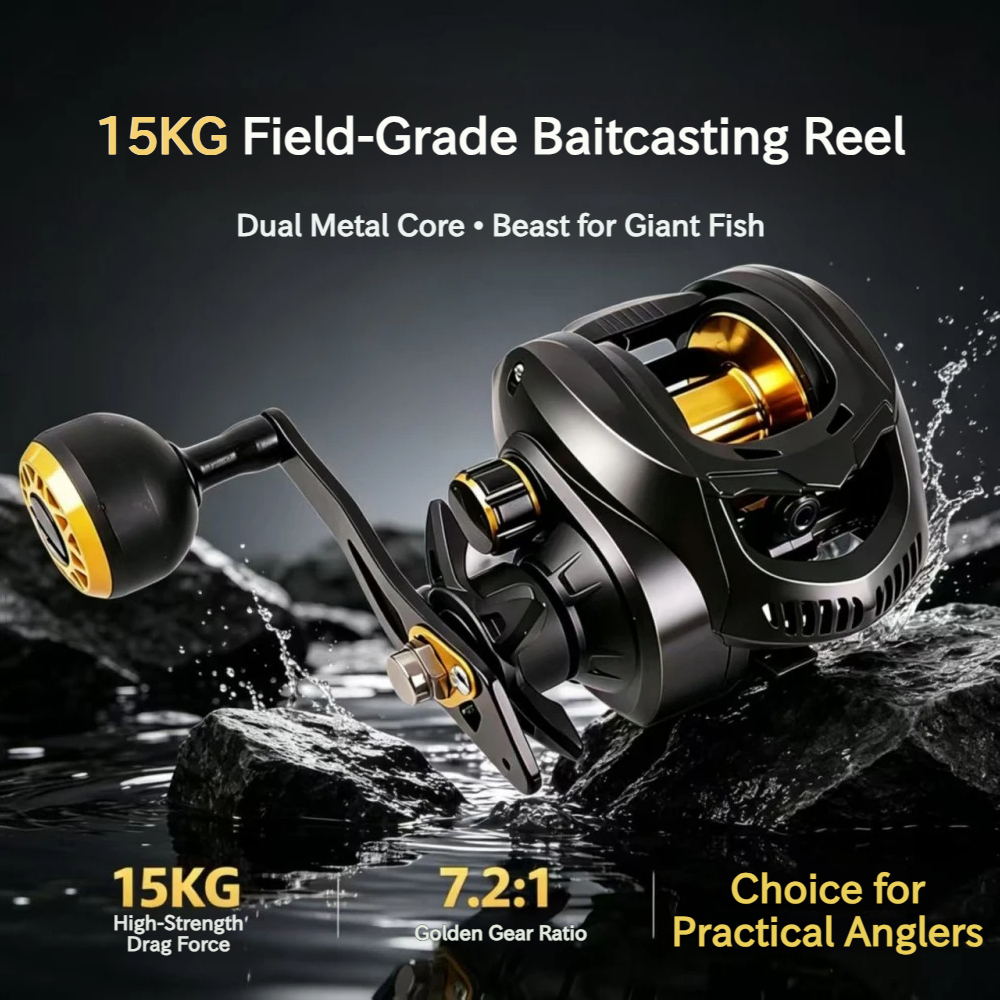 7.2:1 Heavy Duty Baitcasting R - Fishing Boat Steering Wheel review and price