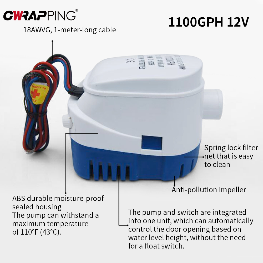 Car RV Bilge Pump for Boats Ac - Fishing Boat Bilge Pump review and price