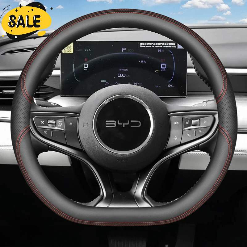 Leather Car Steering Wheel Cov - Fishing Boat Steering Wheel review and price