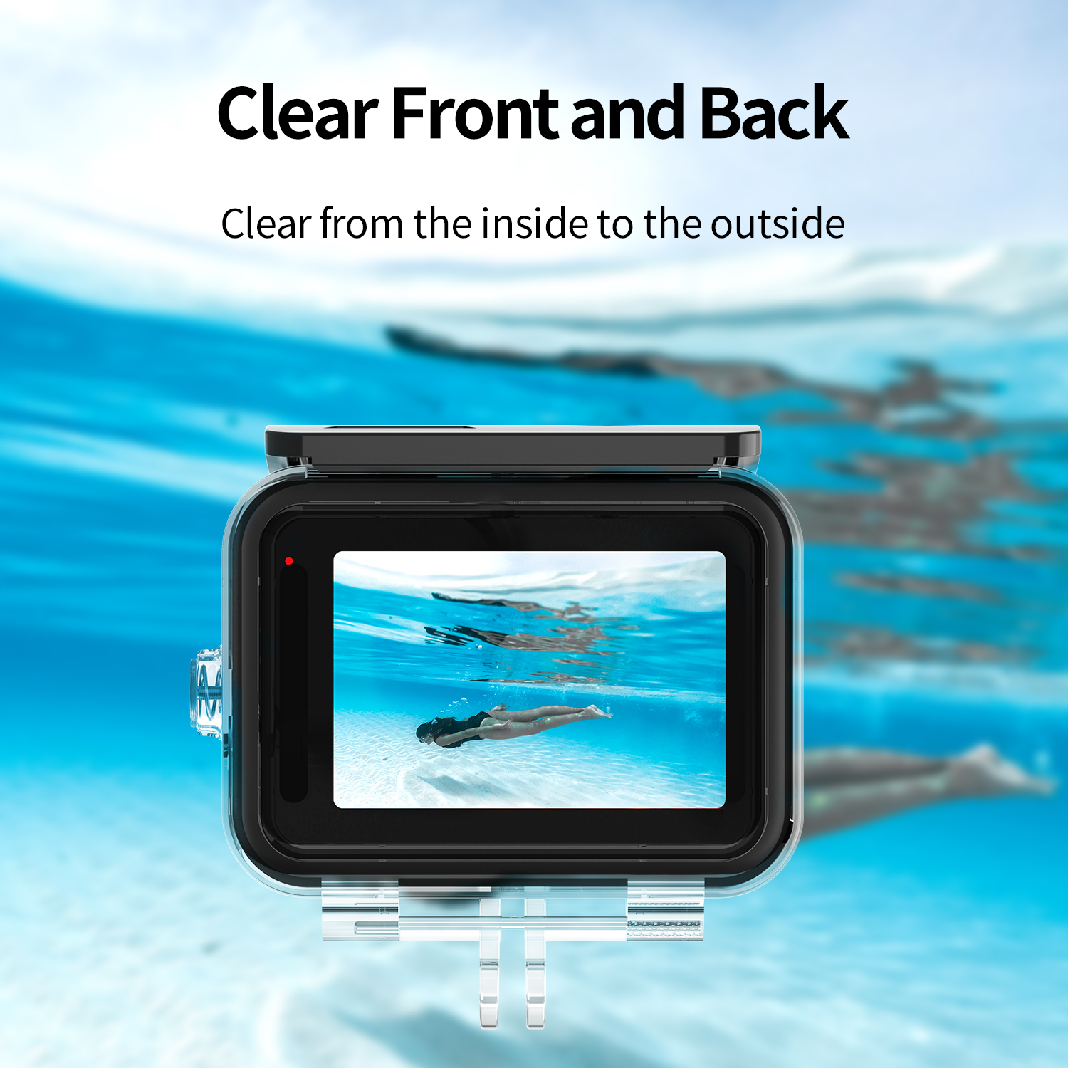 TELESIN 60M Waterproof Housing - Fishing Boat Cover review and price