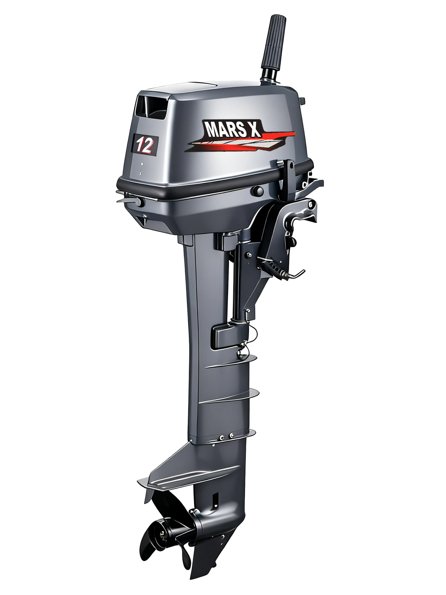MARS X 12HP Two-Stroke Outboar - Fishing Boat Outboard Motor review and price