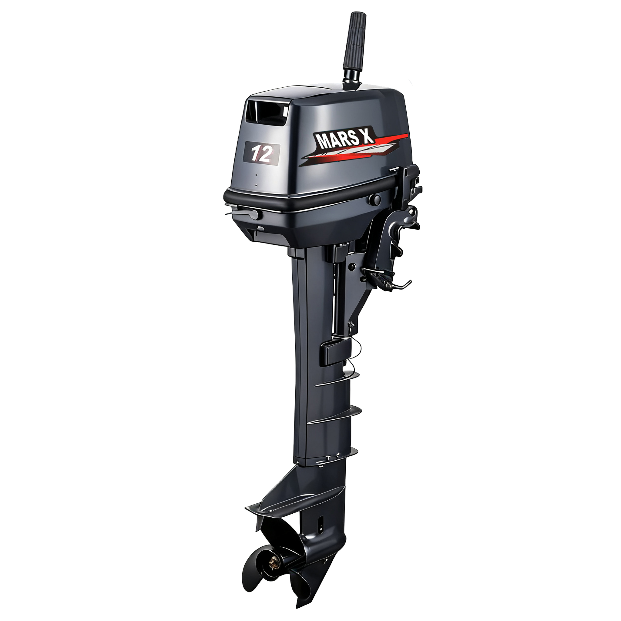 MARS X 12HP Two-Stroke Outboar - Fishing Boat Outboard Motor review and price