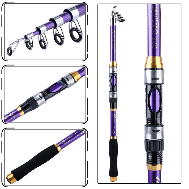 Sougayilang 4 Colors Telescopi - Fishing Boat Fiberglass review and price