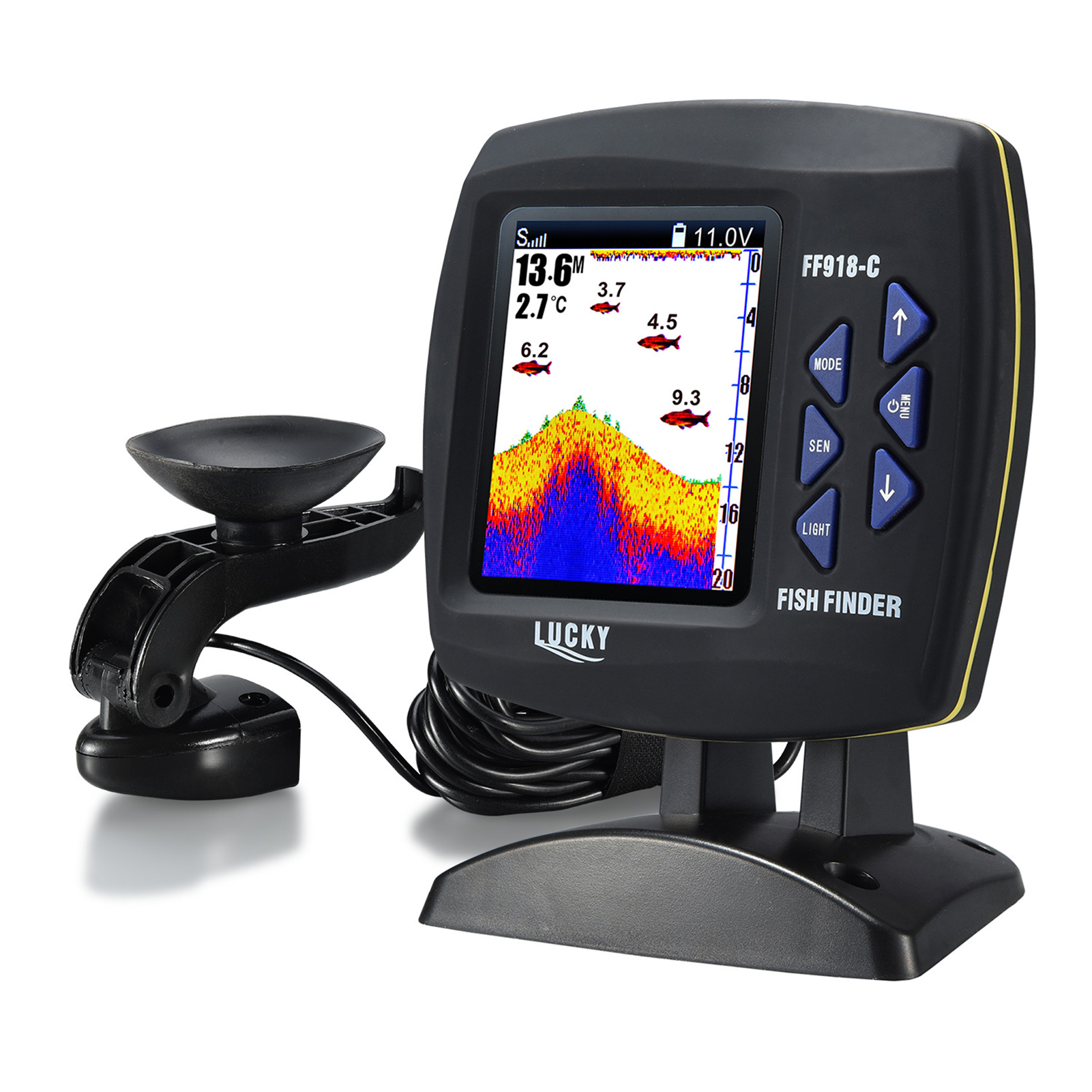 Portable Fish Finder Wireless  - Fishing Boat Depth Finder review and price