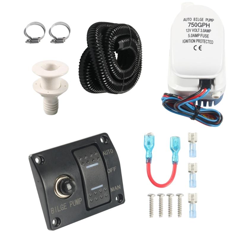 31BC Boat Bilge Pump 750 1100  - Fishing Boat Bilge Pump review and price