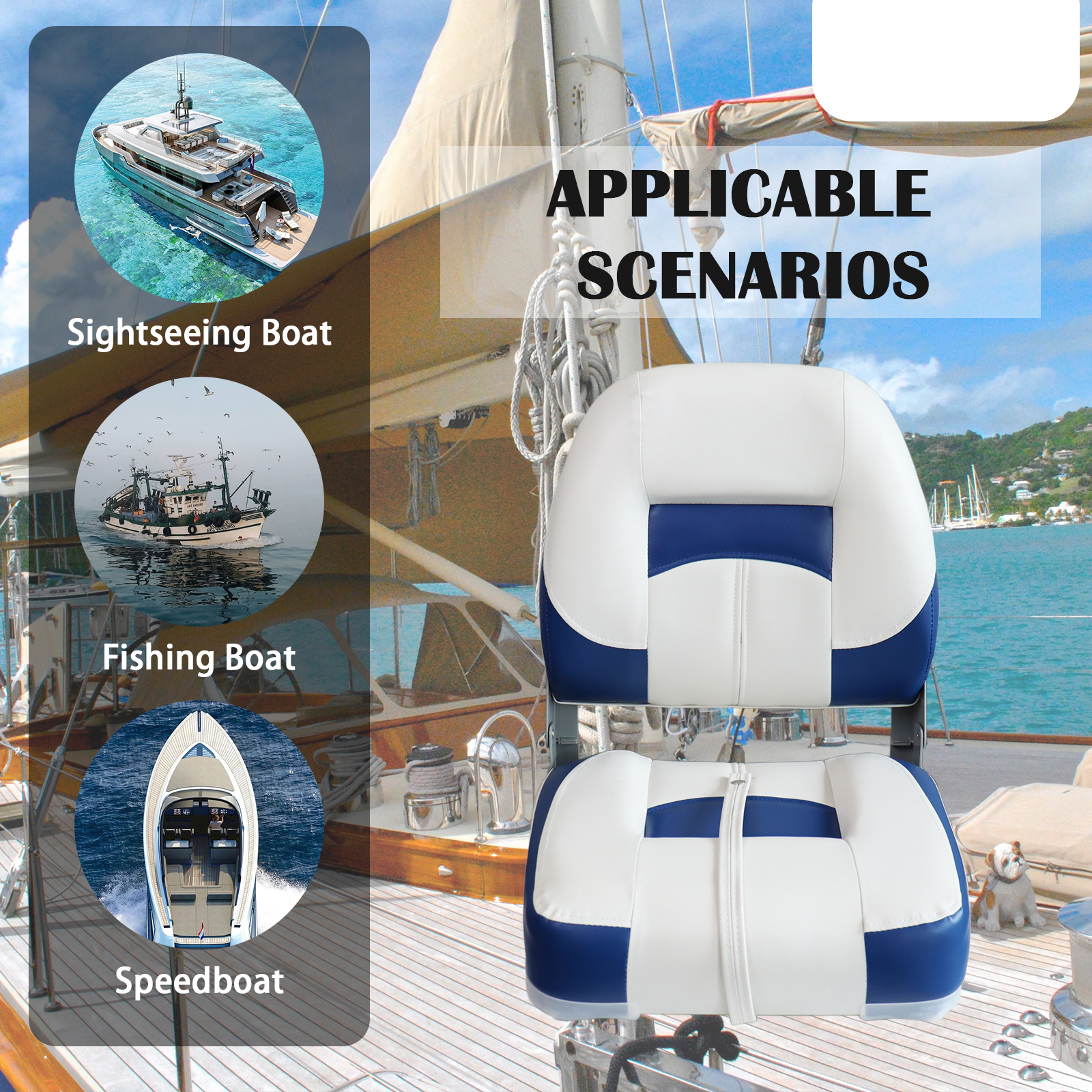 Folding Bass Boat Seats Classi - Fishing Boat Steering Wheel review and price