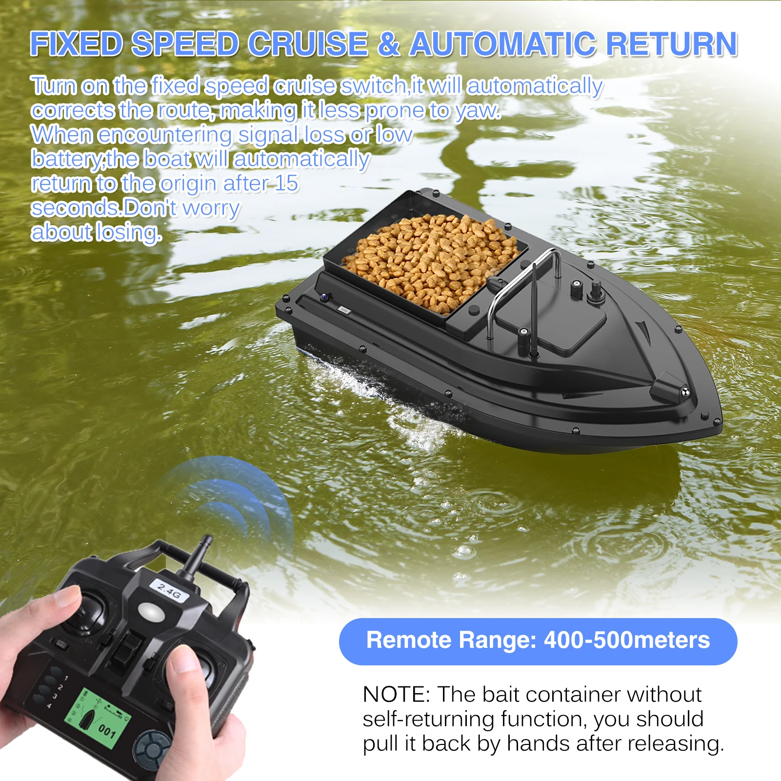 D16E GPS 12000mAh Fishing Bait - Fishing Boat Gps review and price
