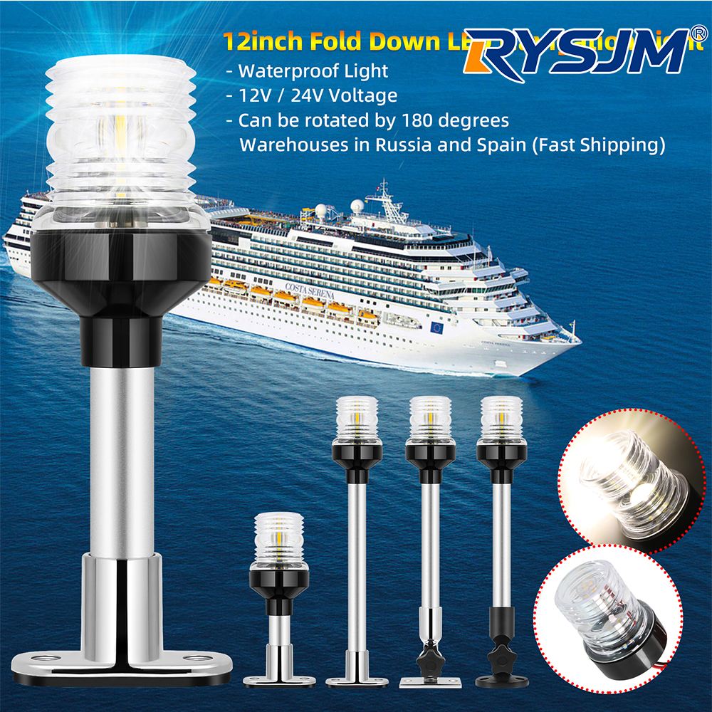 6/12inch LED Fold Yacht Naviga - Fishing Boat Paddle review and price