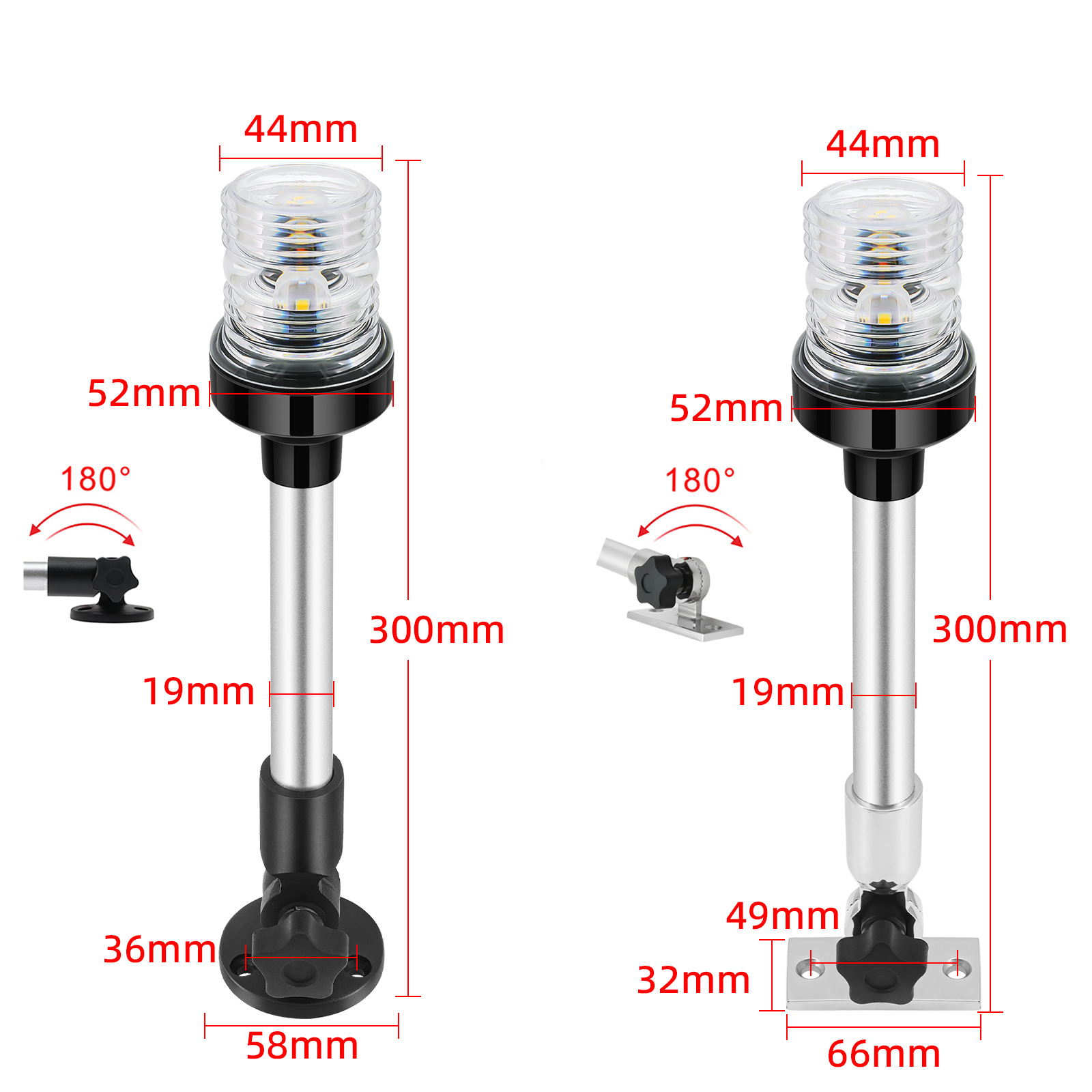6/12inch LED Fold Yacht Naviga - Fishing Boat Paddle review and price
