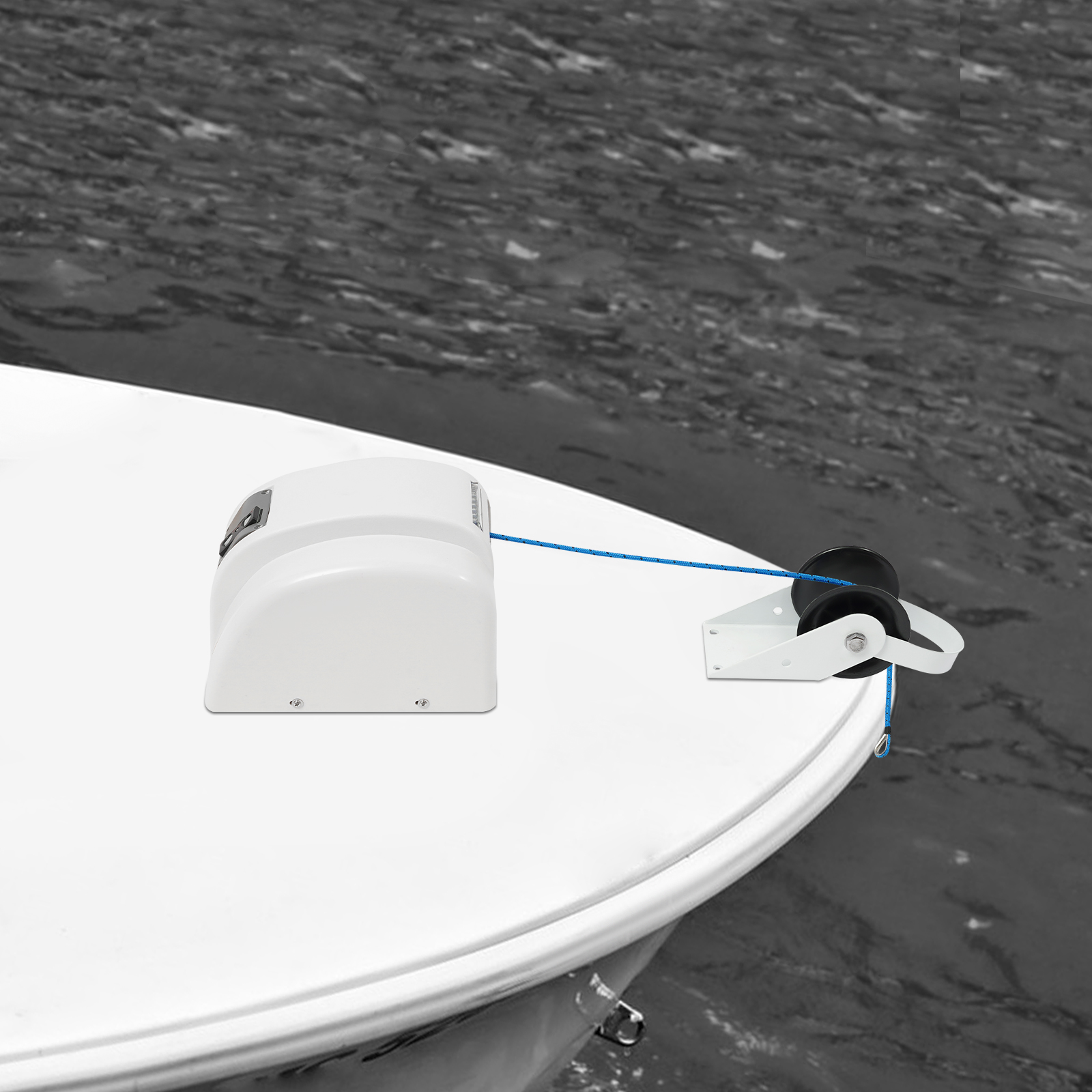 12V Electric Anchor Winch 45LB - Fishing Boat Anchor Winch review and price