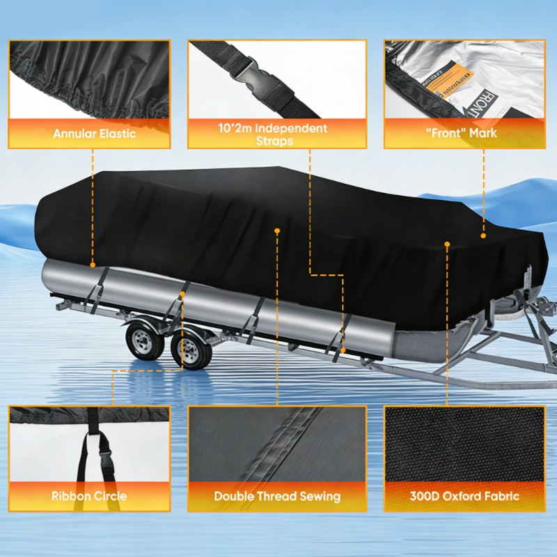 Durable Boat Cover Windproof A - Fishing Boat Cover review and price