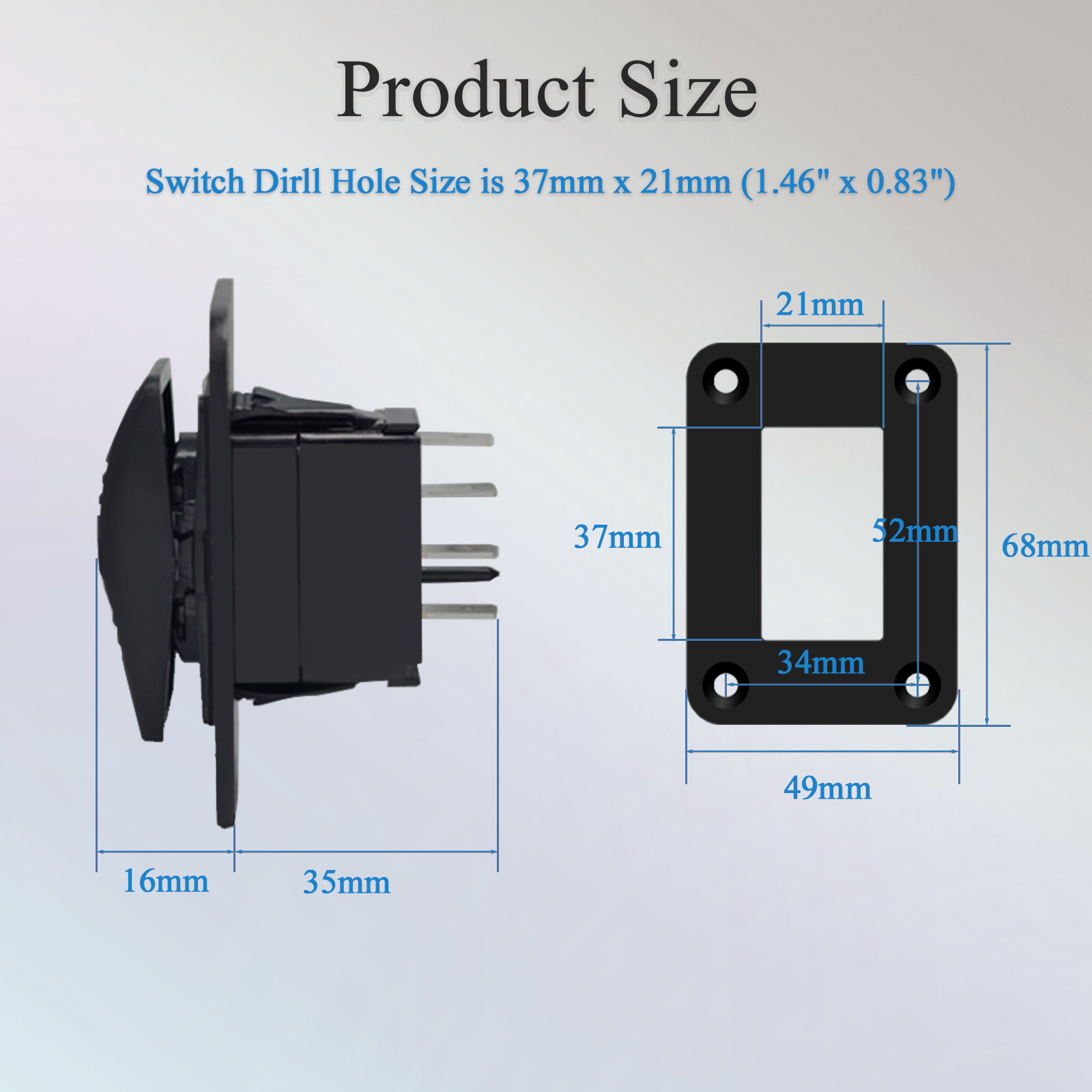 3 Way Bilge Pump Rocker Switch - Fishing Boat Bilge Pump review and price