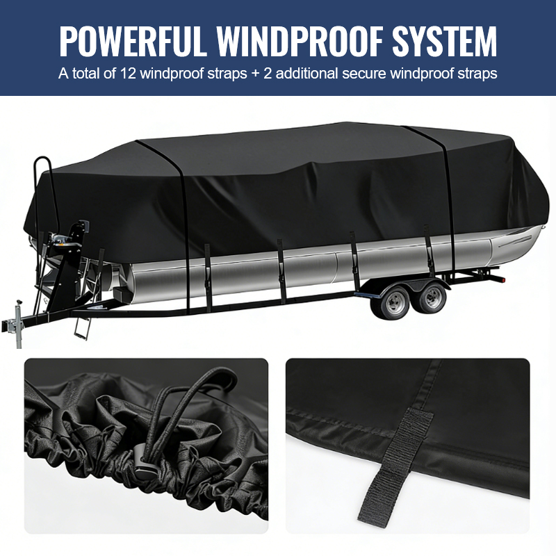 Oxford Waterproof Boat Cover L - Fishing Boat Cover review and price