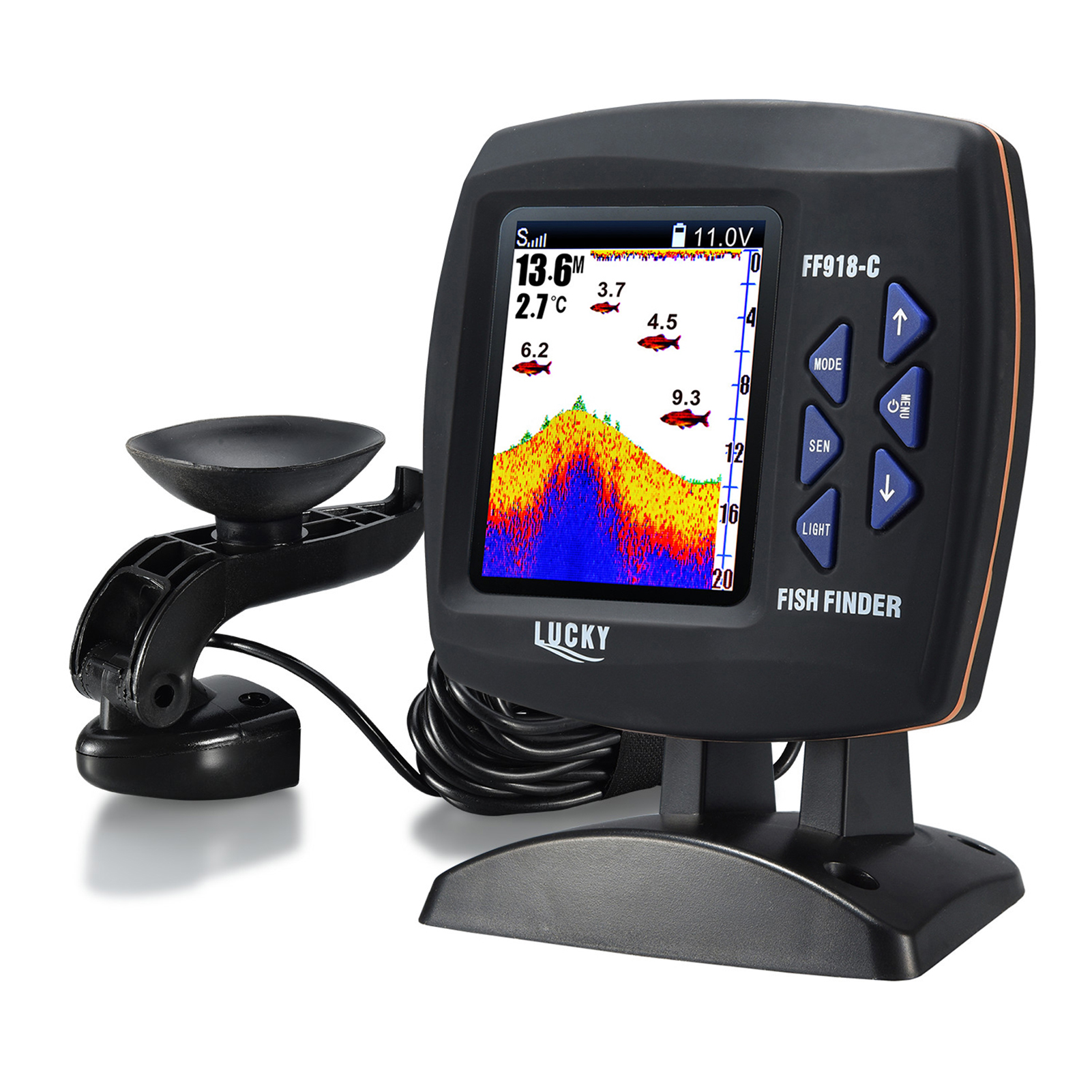 Fish Finder Wireless Sonar Sen - Fishing Boat Depth Finder review and price
