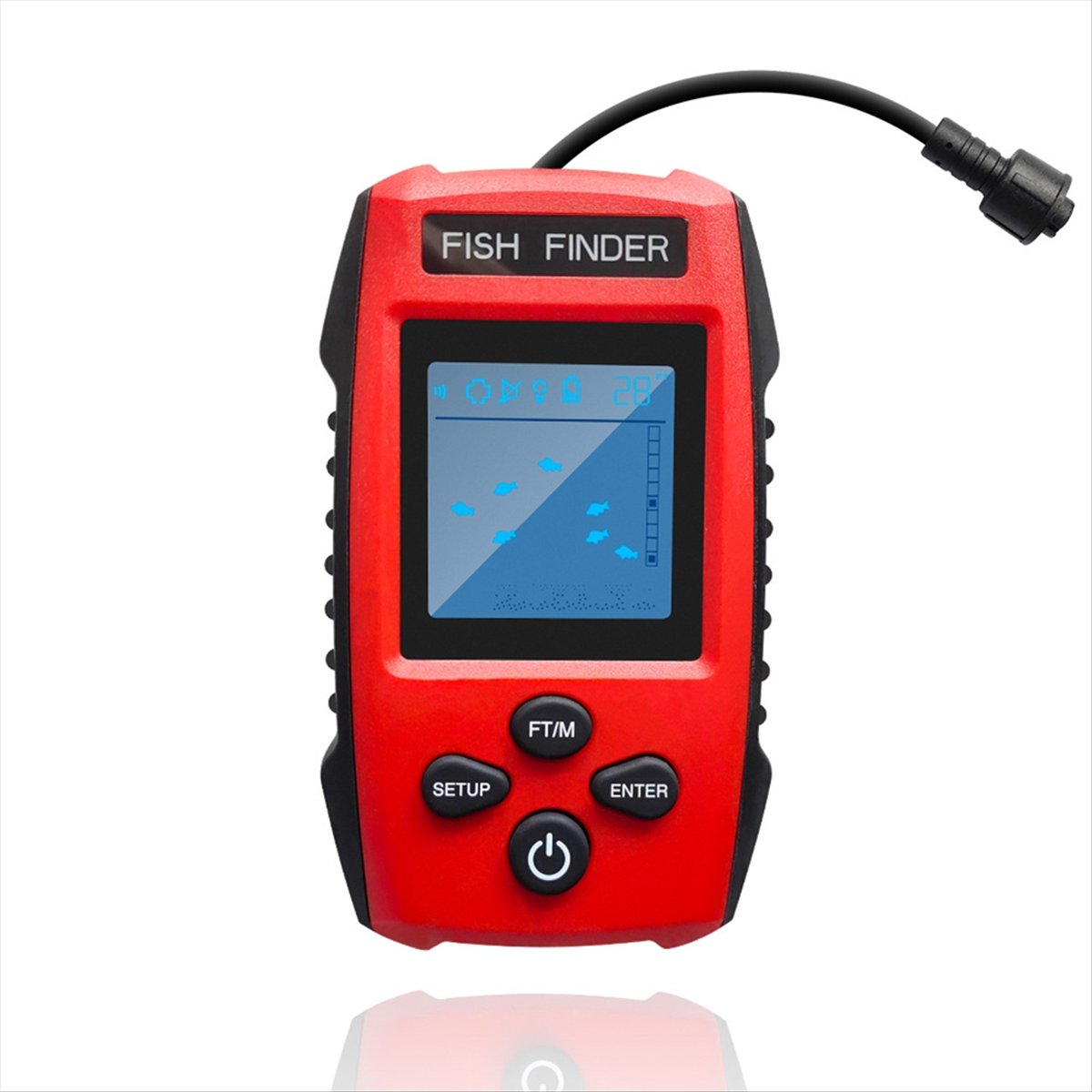 Color LCD Fish Finder Wired So - Fishing Boat Depth Finder review and price