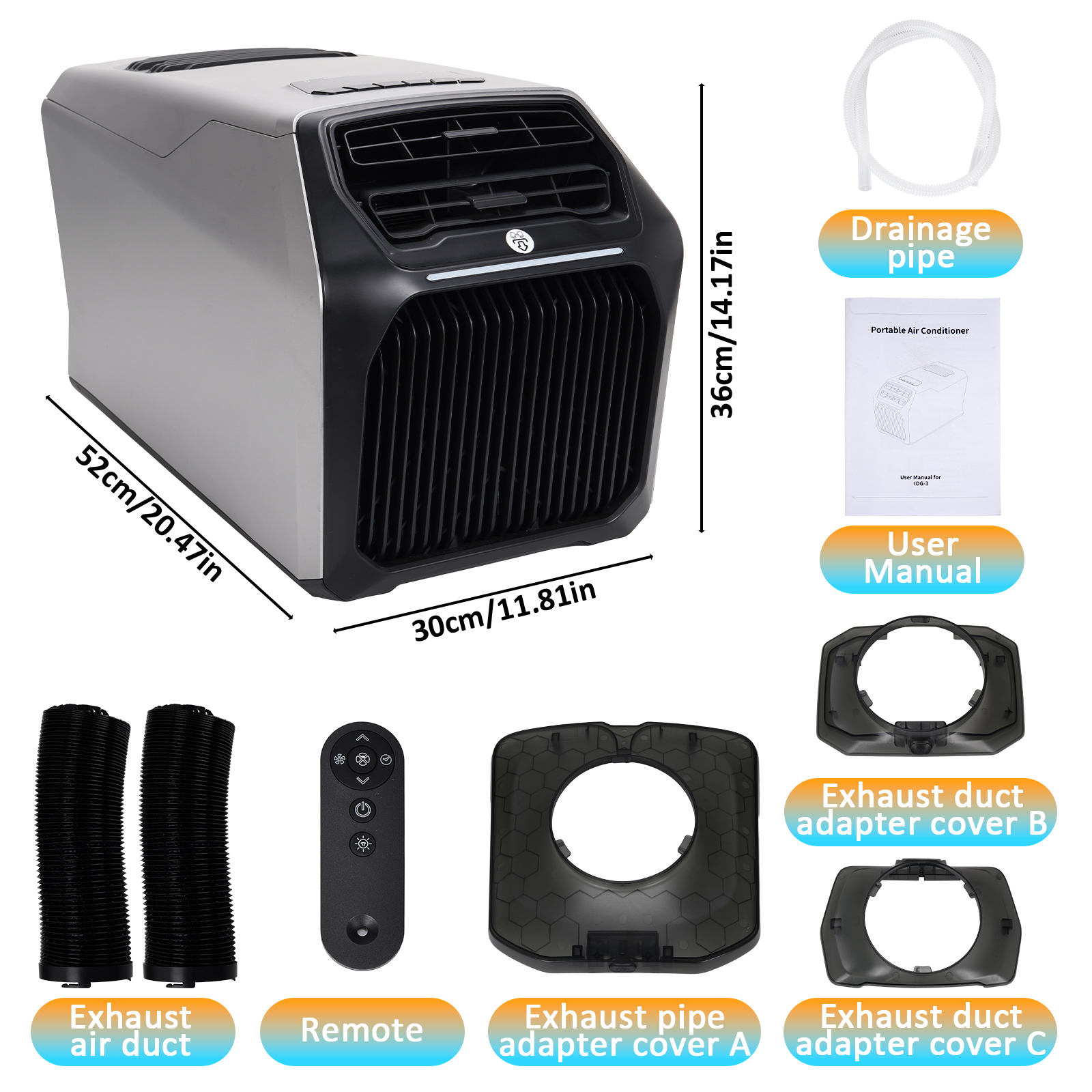 6800BTU Portable Air Condition - Fishing Boat Trailer review and price