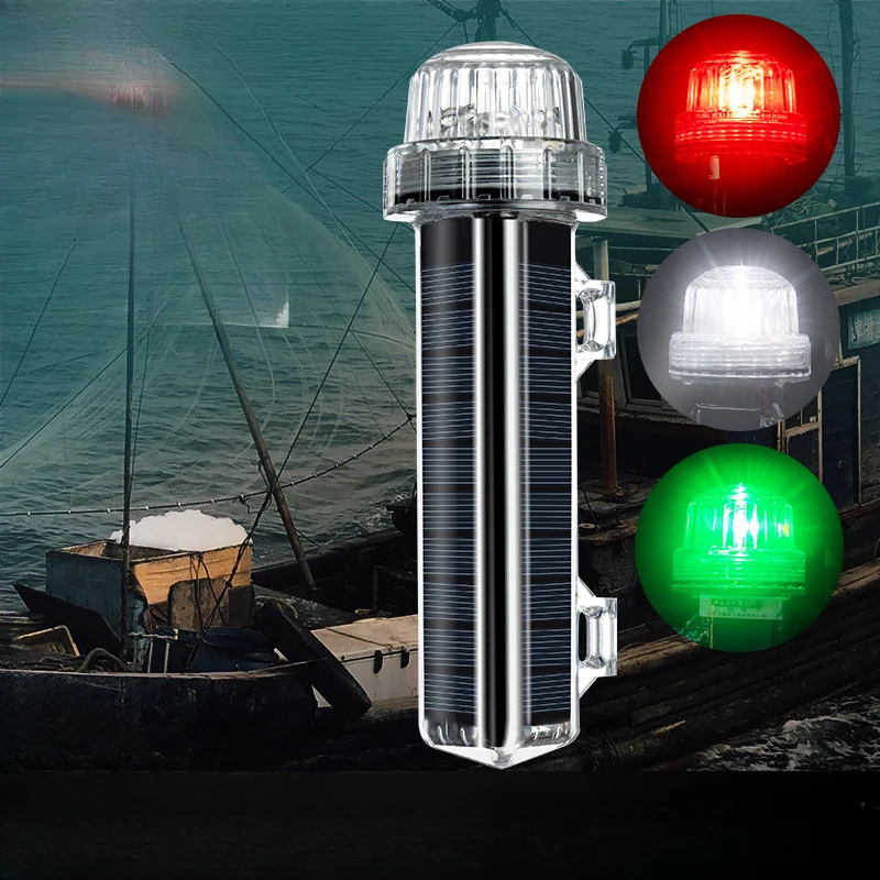 New Solar Ocean Signal Light N - Fishing Boat Navigation Light review and price