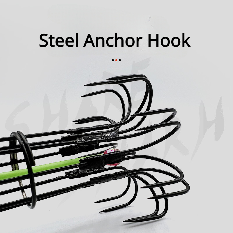 Fish Plowing Bait Cages Octopu - Fishing Boat Anchor review and price