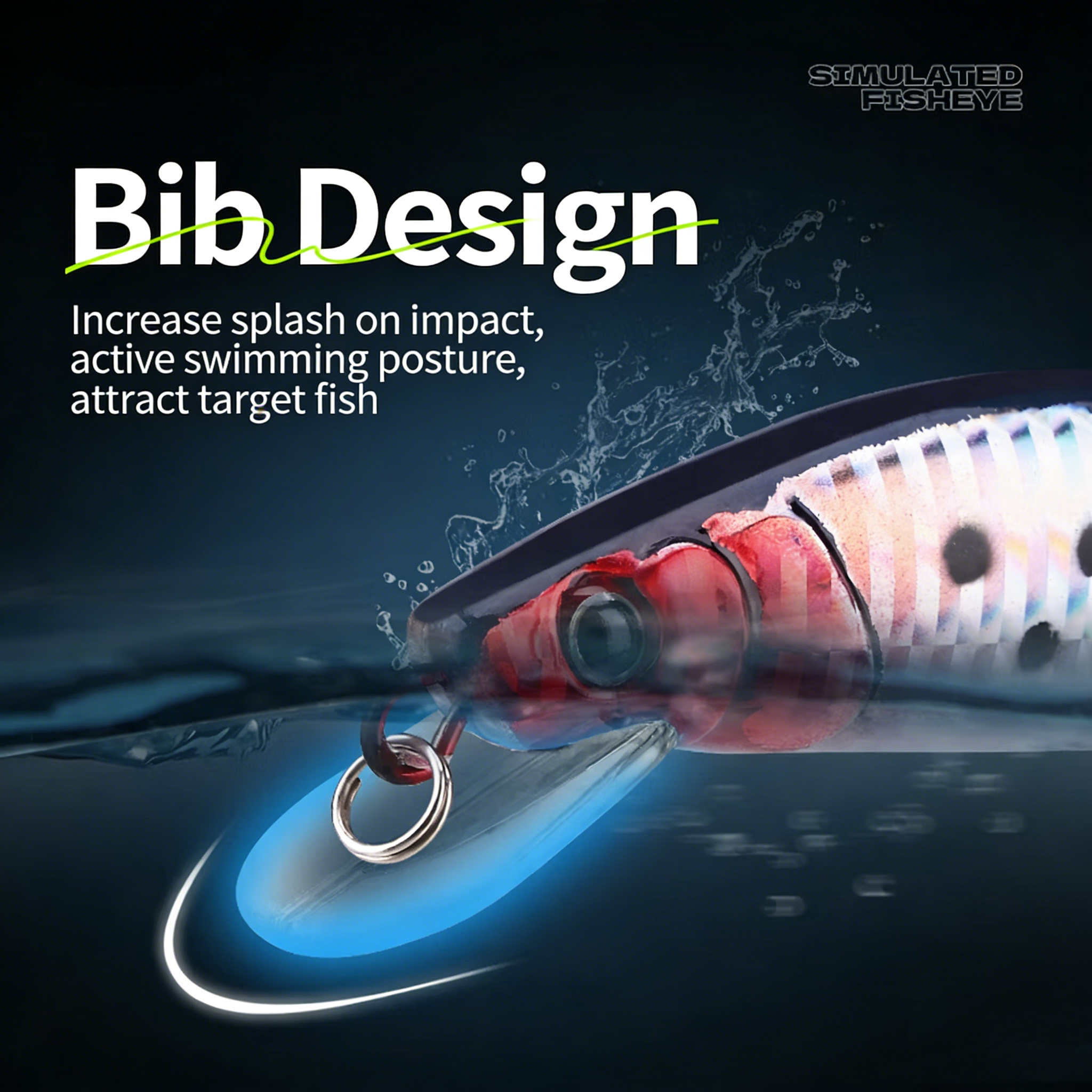 Simulated Fishing Lures Bait E - Fishing Boat Navigation Light review and price