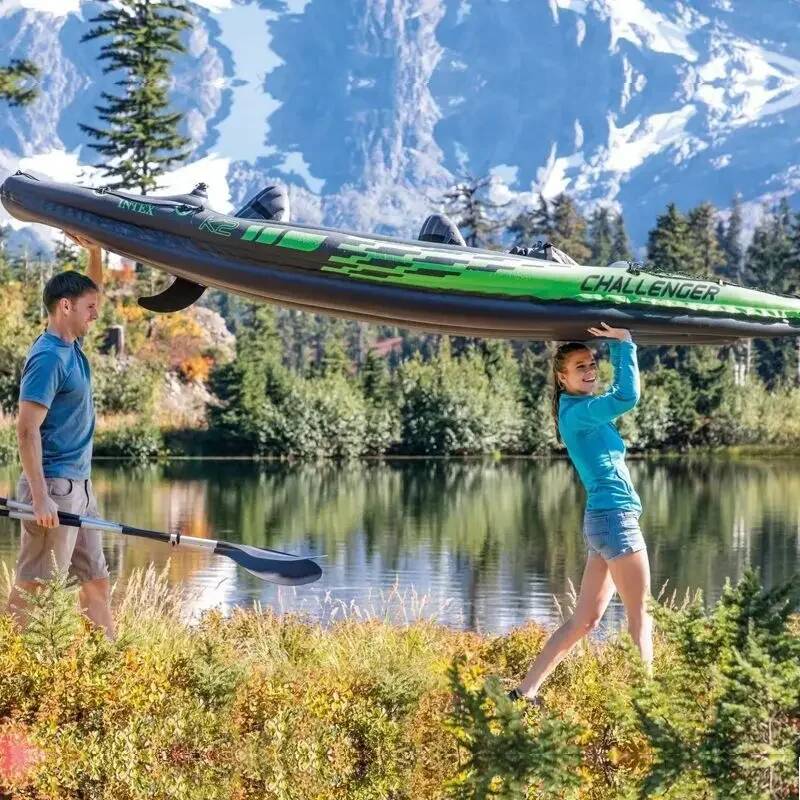 1/2 Person Kayaker Inflatable  - Fishing Boat Seat review and price