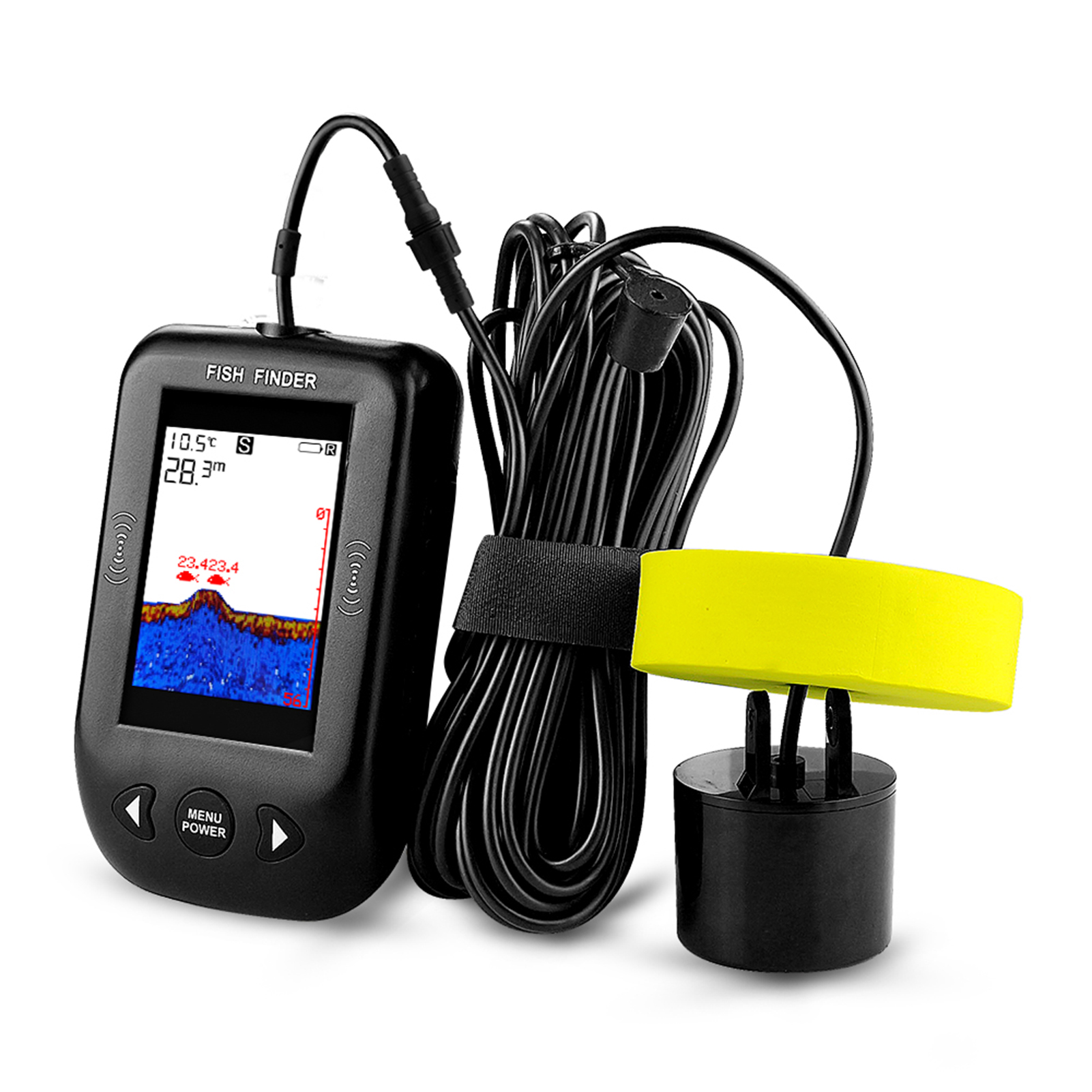 Sonar Finder Handheld Fish Tra - Fishing Boat Depth Finder review and price