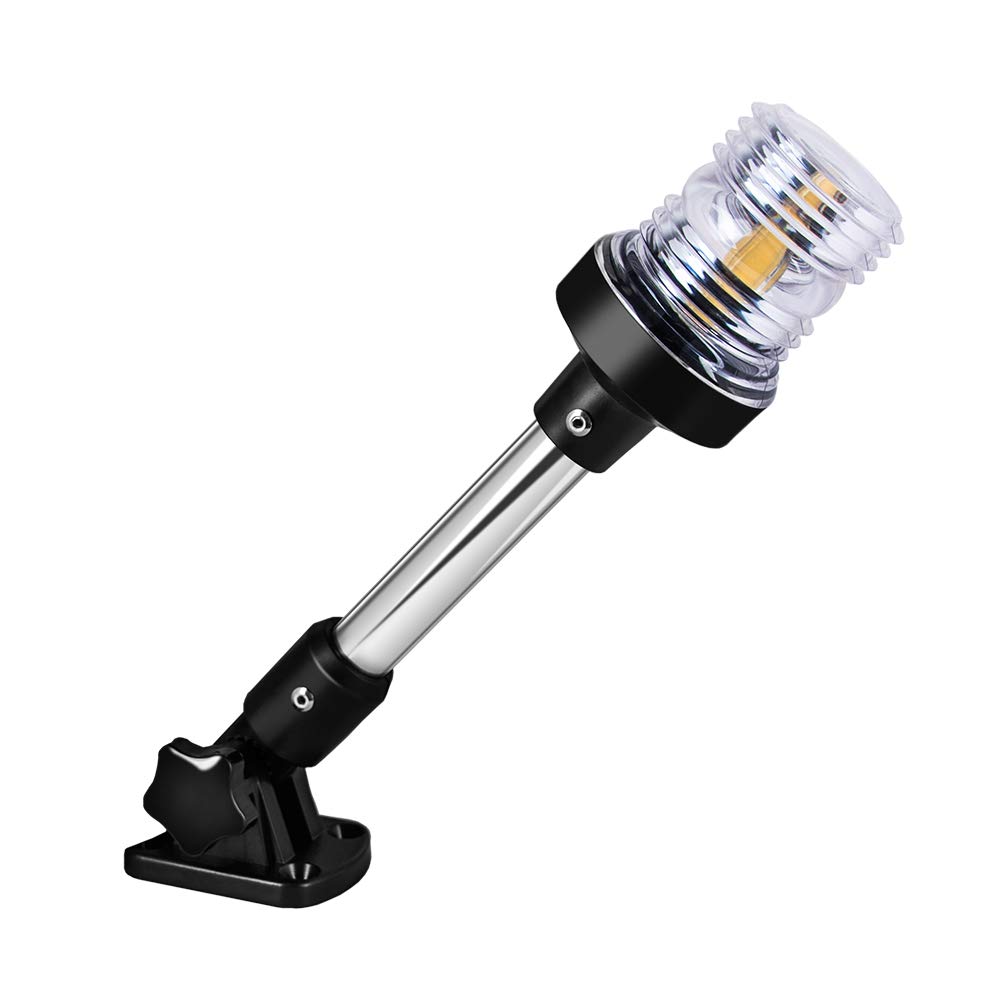 360 Degree White LED Fold Down - Fishing Boat Navigation Light review and price
