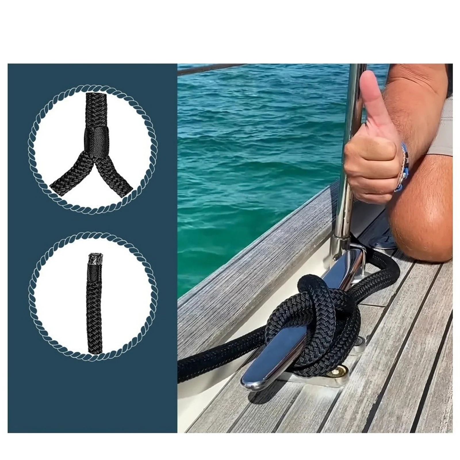 Marine Dock Rope Nylon Docking - Fishing Boat Paddle review and price