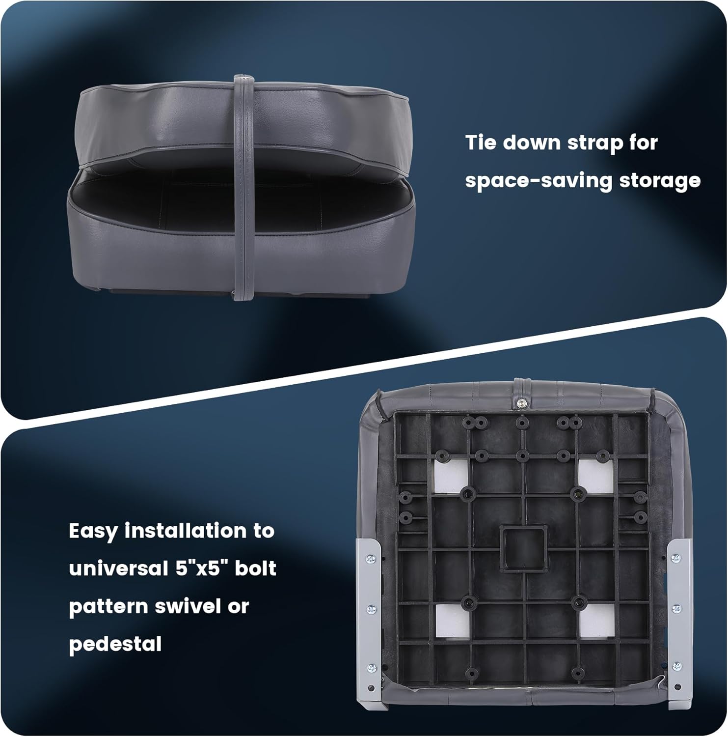 2 Pack Folding Boat Seats, Hig - Fishing Boat Seat review and price