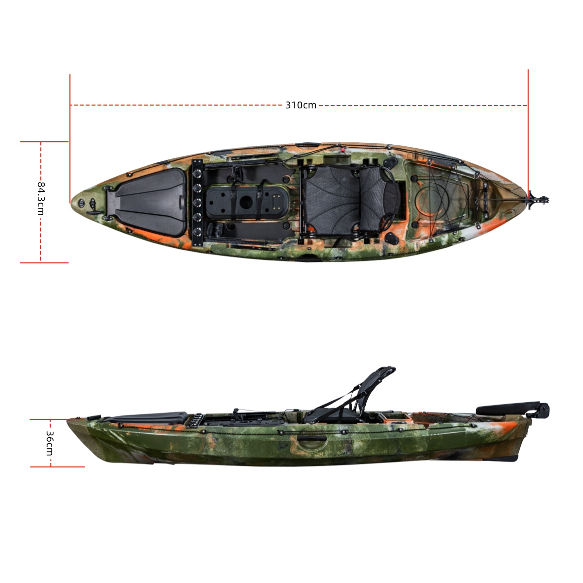 First-class Single Fishing Kay - Fishing Boat Seat review and price